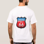 T-shirt Route 66 (Dos)