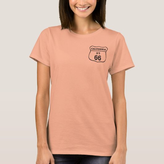 T-shirt Route 66 (Devant)