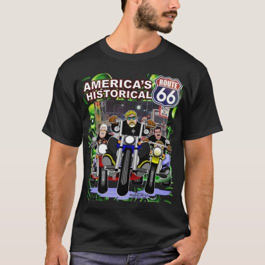 T-SHIRT ROUTE 66 (Devant)