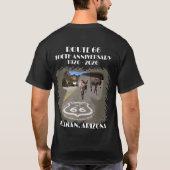 T-shirt Route 66-100 ans Oatman Arizona Retour (Dos)