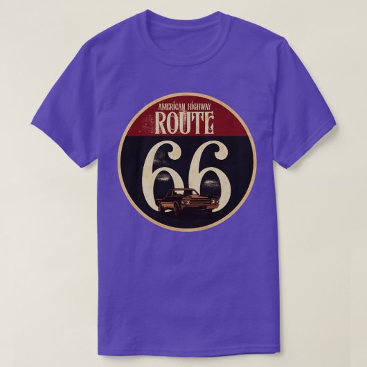 T-shirt Route 66 America (Design devant)