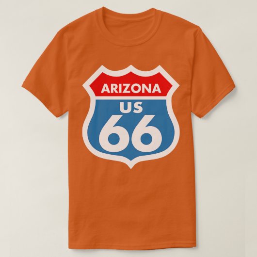 T-shirt Route 66 Arizona (Design devant)