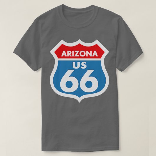 T-shirt Route 66 Arizona (Design devant)