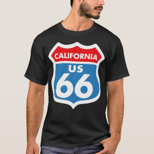 T-shirt Route 66 Californie