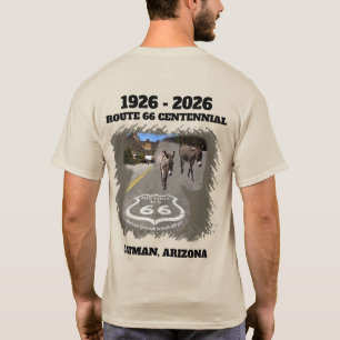 T-shirt Route 66 Centennial Oatman, Arizona Retour
