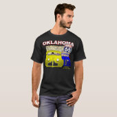 T-SHIRT ROUTE 66 OKLAHOMA (Devant entier)