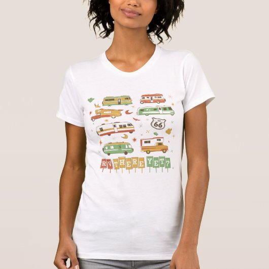 T-shirt Route 66 RV Encore Là (Devant)