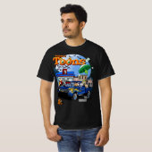 T-shirt Route 66 Tee de dessin (Devant entier)