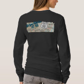 T-shirt Route 66 tee long sleeve Chicago to Santa Monica (Dos)