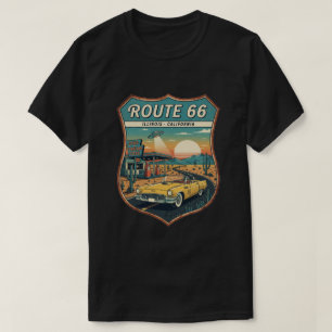 T-shirt Route 66 vintage
