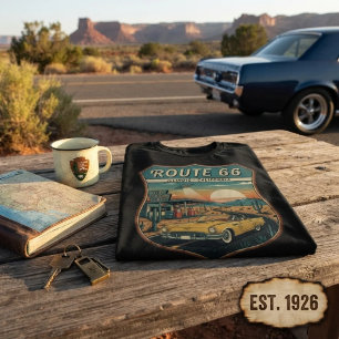 T-shirt Route 66 vintage