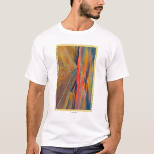 T-shirt Route 80 des USA croisant le SaharaState américai