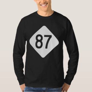 T-shirt Route 87 de la Caroline du Nord