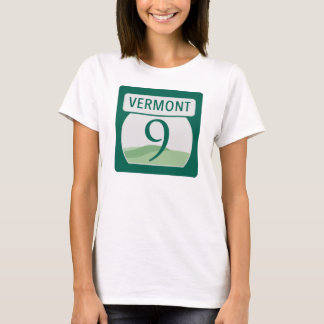 T-shirt Route 9 du Vermont
