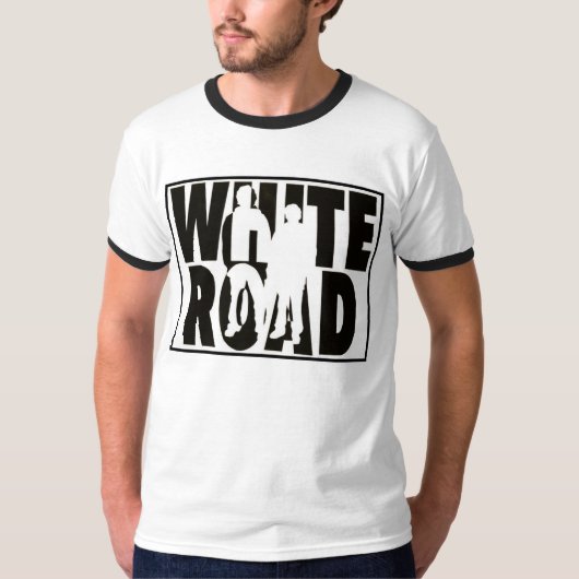 T-shirt Route blanche (Devant)