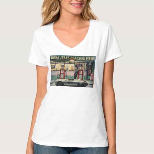 T-shirt Route de destin (Devant)