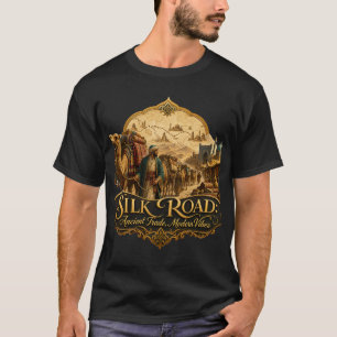 T-shirt Route de la Soie Ancienne Histoire Drôle des Échan