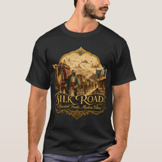 T-shirt Route de la Soie Ancienne Histoire Drôle des Échan