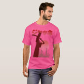 T-shirt Route de Samurai (Devant entier)