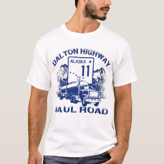 T-SHIRT ROUTE DE TRANSPORT DE ROUTE DE DALTON