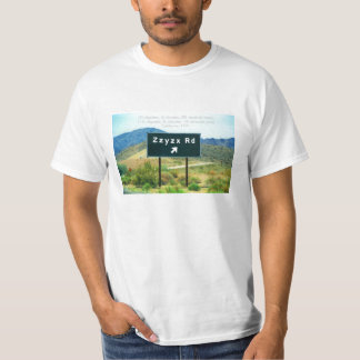T-shirt Route de Zzyzx