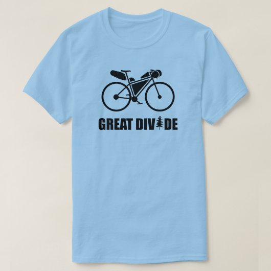 T-shirt Route d'emballage biplace (Design devant)