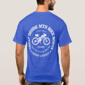 T-shirt Route des VTT Great Divide (Dos)