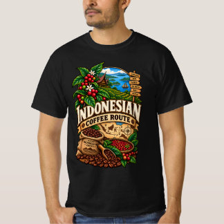 T-shirt Route du café indonésien partie 2