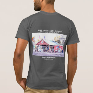 T-shirt Route historique 66 Arizona General Store Aquarell