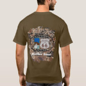 T-shirt Route historique 66 ~ Bellemont, Arizona (Dos)