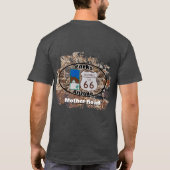 T-shirt Route historique 66 ~ Parcs, Arizona (Dos)