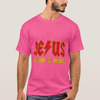 T-shirt Route Jésus Vers Le Ciel