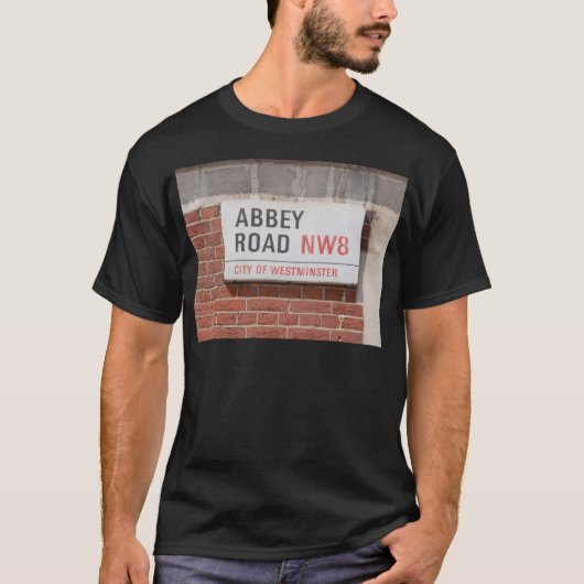 T-shirt Route Londres d'abbaye (Devant)