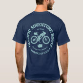 T-shirt Route olympique d'aventure (cyclisme) (Dos)