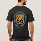 T-shirt Route Rétro 66 (Dos)