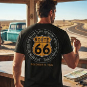 T-shirt Route Rétro 66