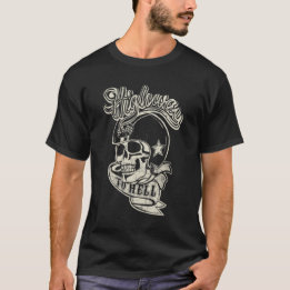 T-shirt Route Vers L'Enfer