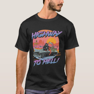 T-shirt Route Vers L'Enfer