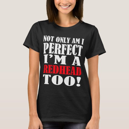 T-shirt roux (Devant)
