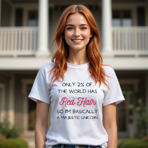 T-shirt Roux des cheveux - Ginger Cheveux Redhead