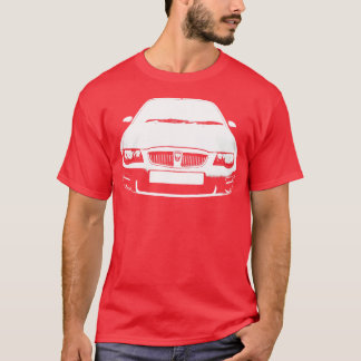 T-shirt Rover 25 classique monobloc blanc