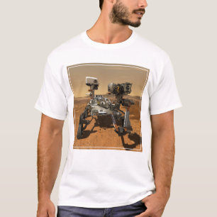 T-shirt Rover De La Persévérance Qui Fonctionne Sur La Sur