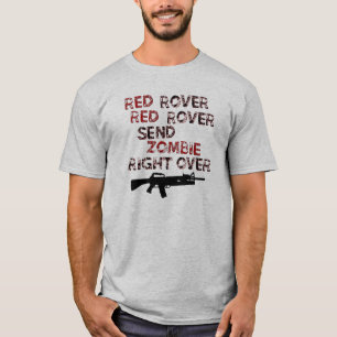 T-shirt Rover rouge