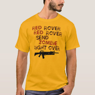 T-shirt Rover rouge