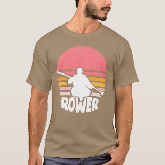 T-shirt Rower Crew Rowing Row Sports friends (Devant)