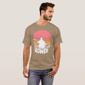 T-shirt Rower Crew Rowing Row Sports friends (Devant entier)