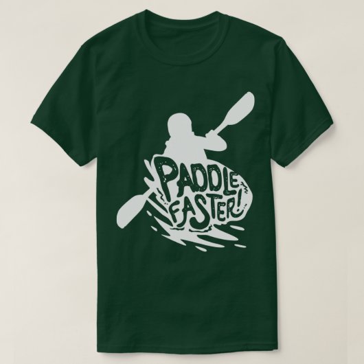 T-shirt Rowing Kayak (Design devant)