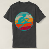 T-shirt Rowing Row Retro 2 (Design devant)