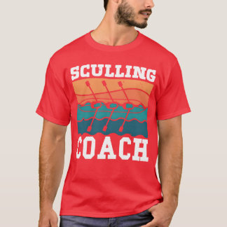 T-shirt Rowing sculling coach rower rowing sports row retr
