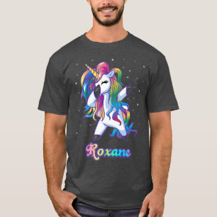 T-shirt ROXANE Unicorn Cadeaux Pour Filles Cadeaux Anniver